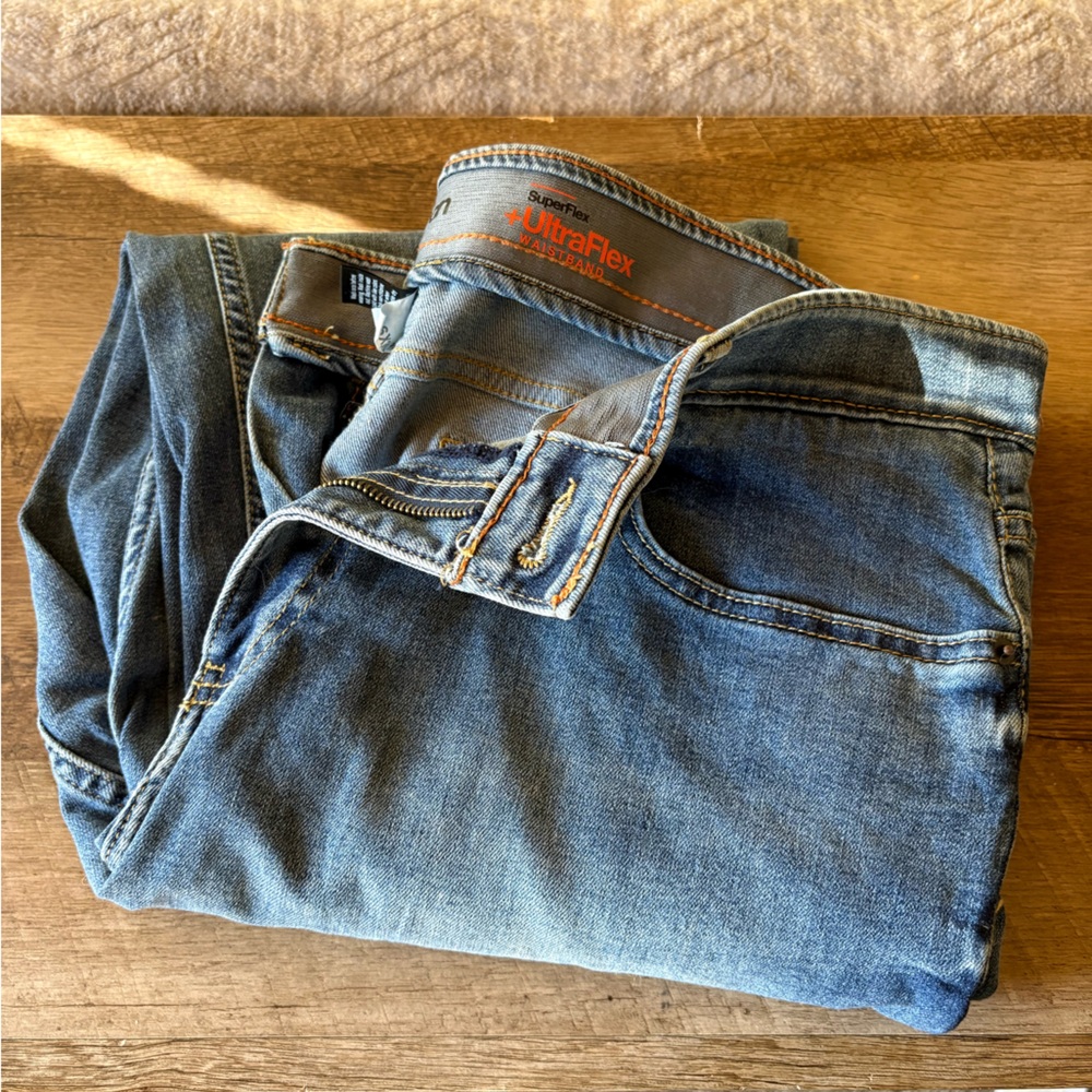 urban pipeline Men's Blue Relaxed Fit Jeans